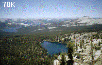 Cliff Lake and Beyond (78K)
