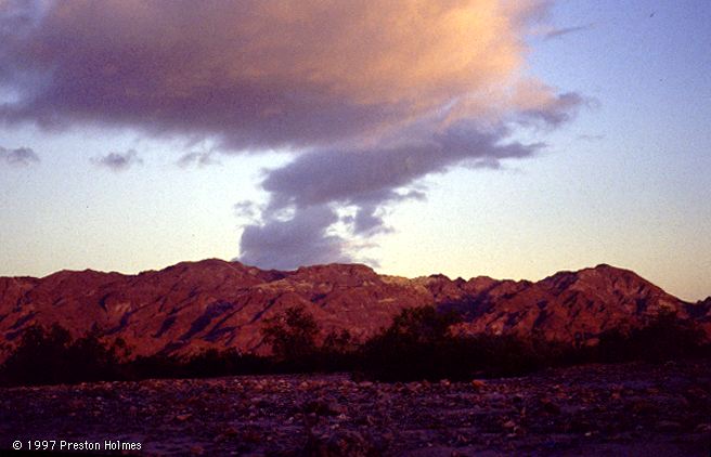 Desert at Sunrise