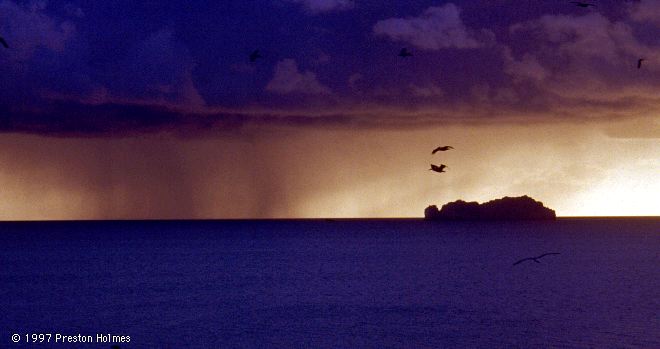 Storm off Pomo