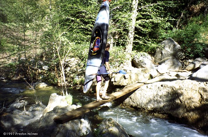 Crossing Yucca Creek